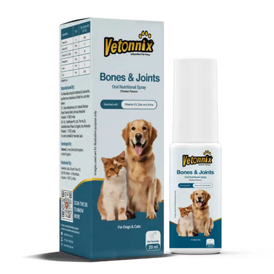 Vetonnix Bones & Joints Oral Nutritional Spray for Pets - 20ml