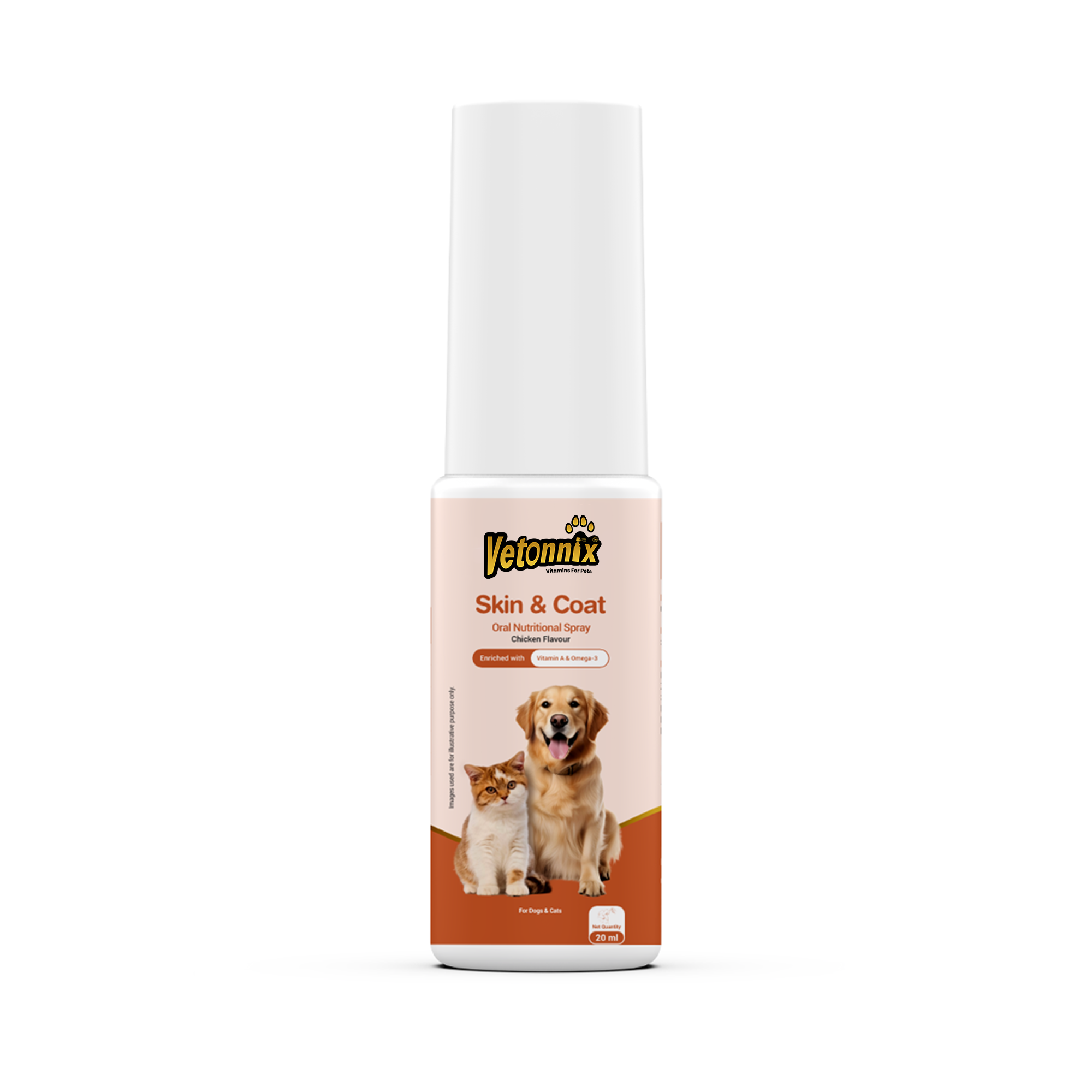 Vetonnix Skin & Coat Oral Nutritional Spray